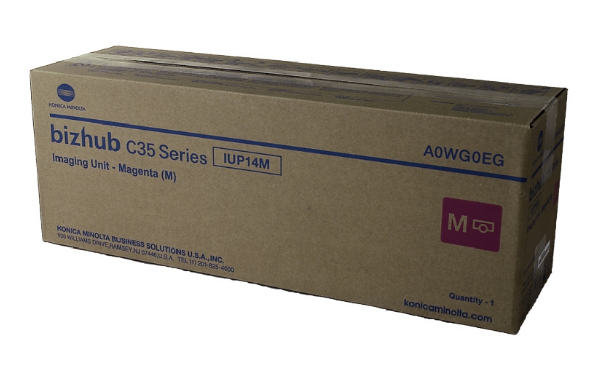 Picture of Konica Minolta A0WG0EG Magenta Drum Unit (30000 Yield)