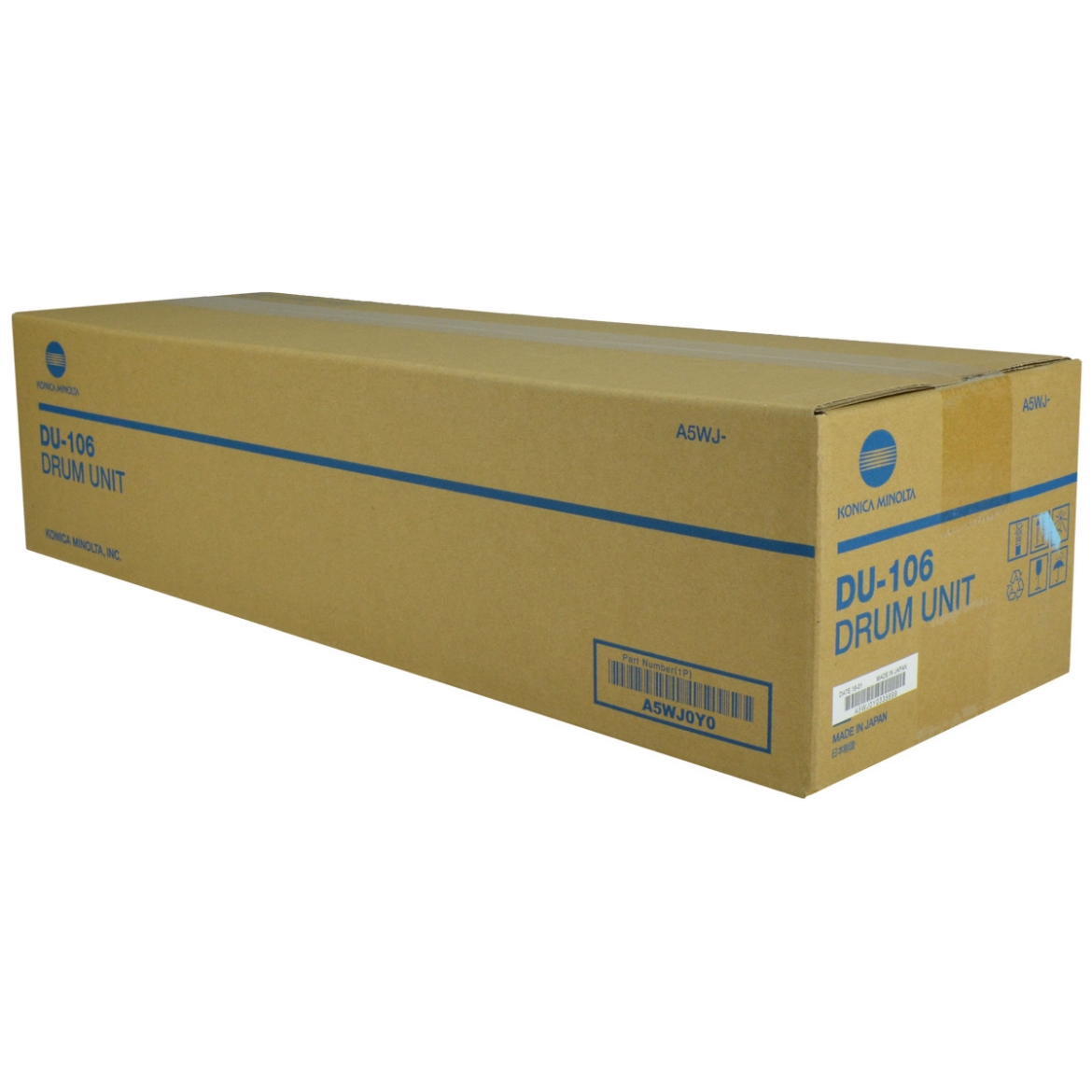 Picture of OEM Konica Minolta DU106 (A5WJ0Y0) Drum Unit, Black, 410K Yield
