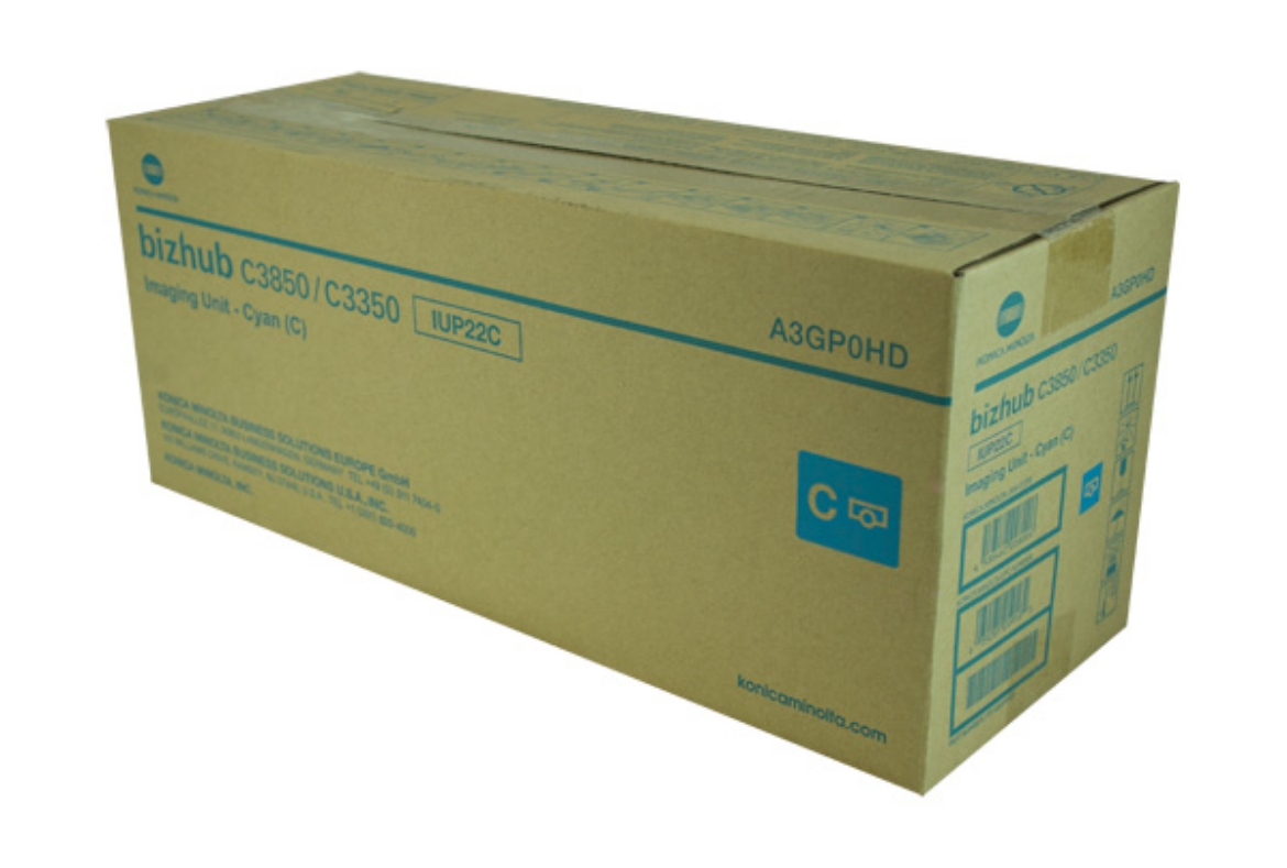 Picture of OEM Konica Minolta IUP22C (A3GP0HD) Imaging Unit, Cyan, 60K Yield