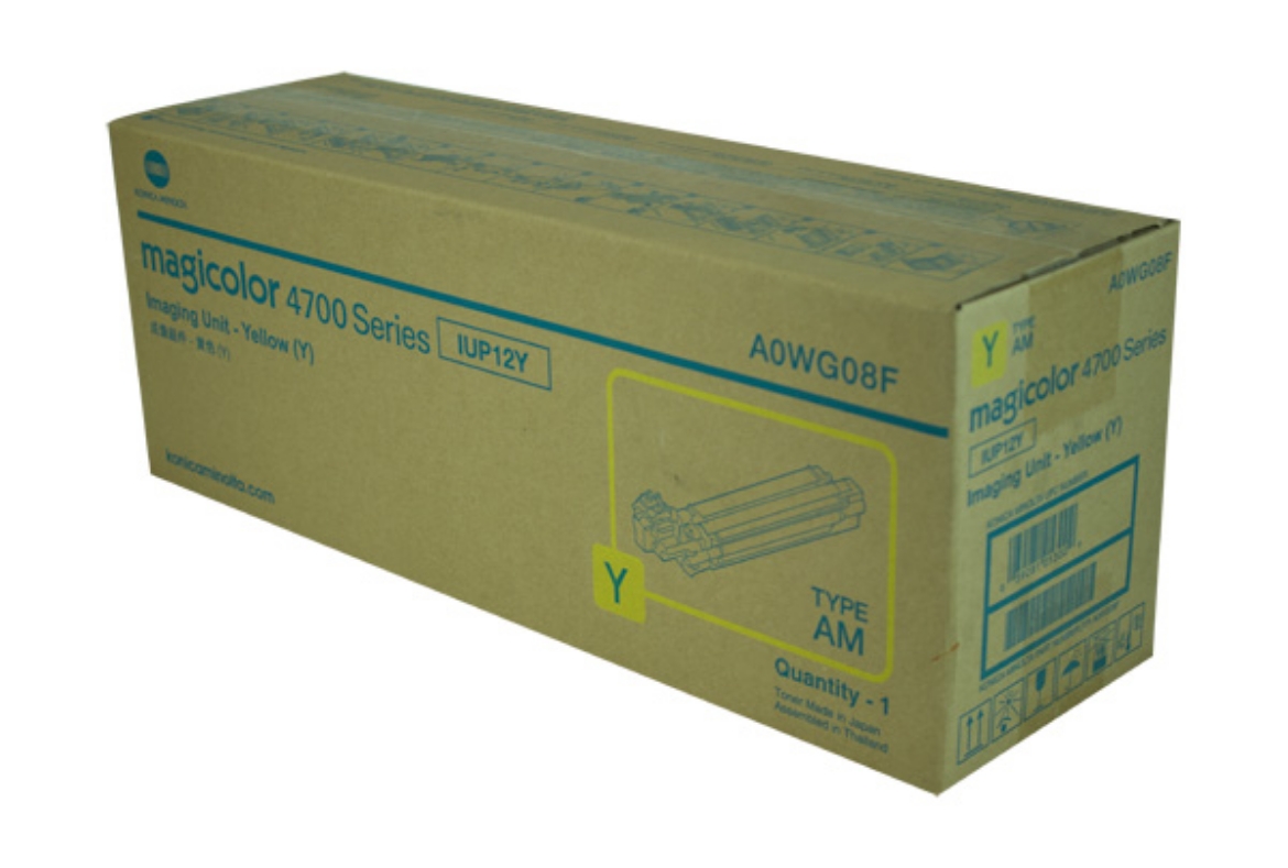 Picture of Konica Minolta A0WG08F Black Copier Drum (30000 Yield)