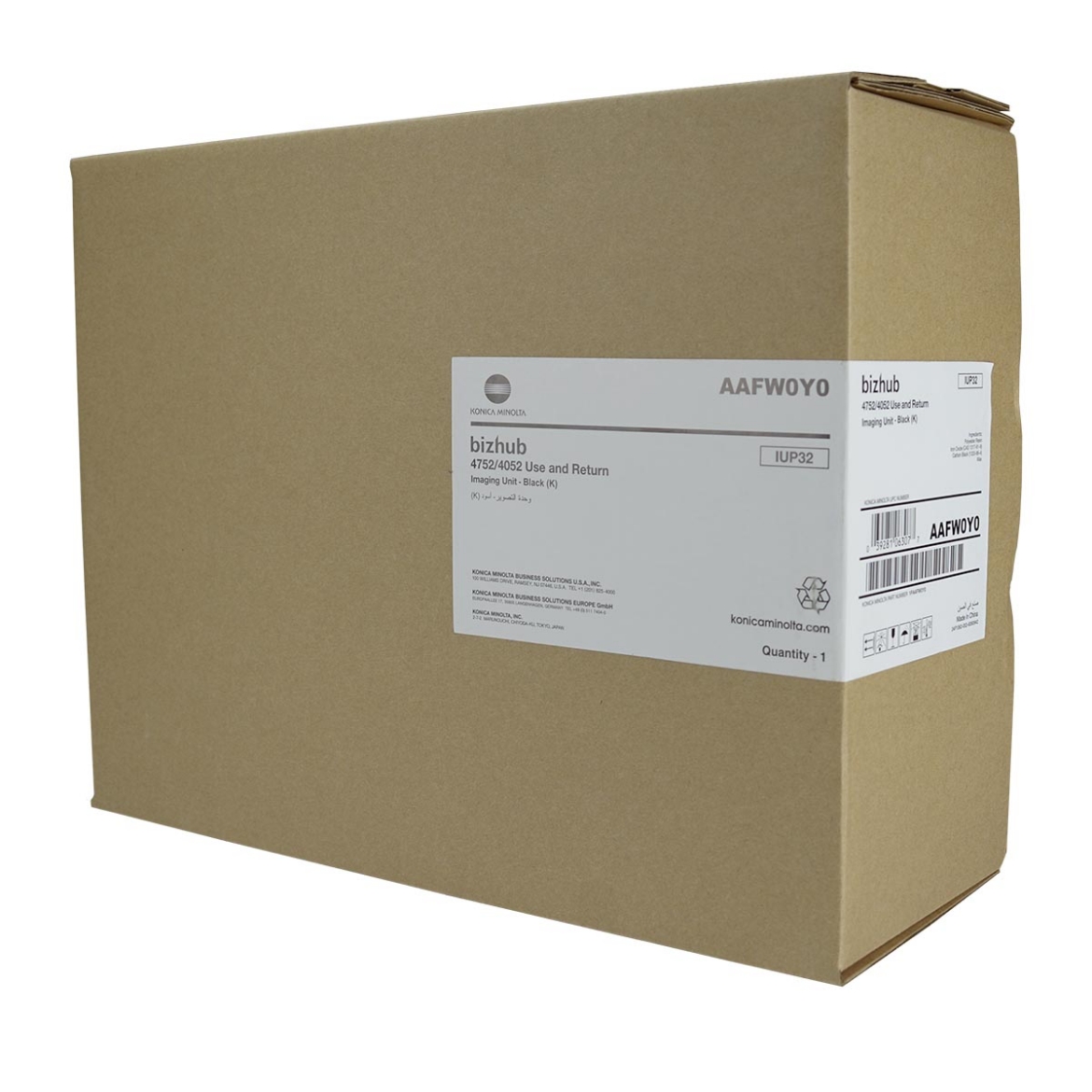Picture of OEM Konica Minolta IUP32 (AAFW0Y0) Imaging Unit, Black, 60K Yield