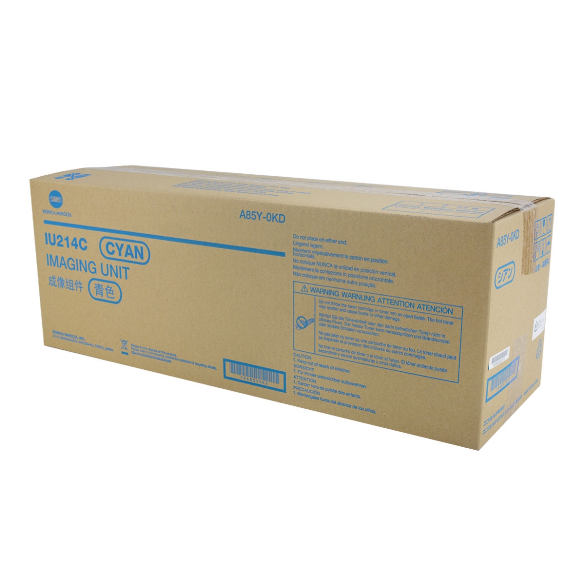 Picture of OEM Konica Minolta IU214C (A85Y0KD) Imaging Unit, Cyan, 70K - 90K Yield