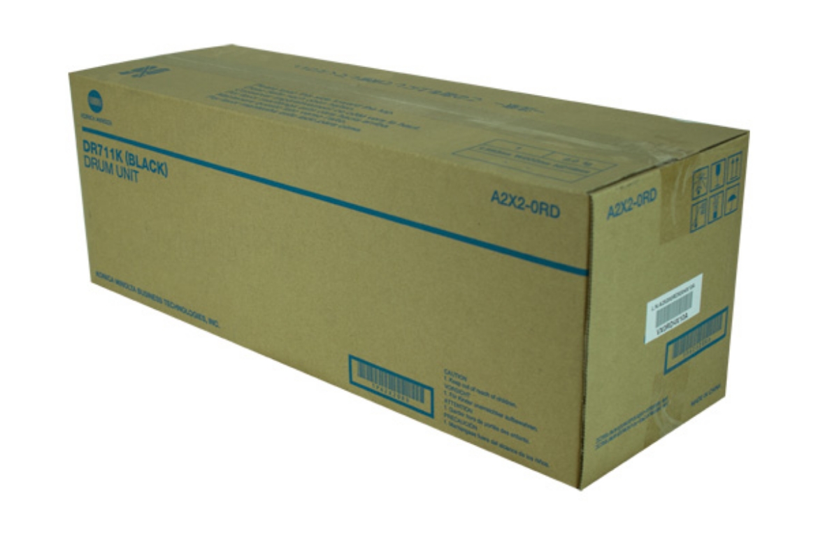 Picture of OEM Konica Minolta DR711K (A2X20RD) Drum Unit, Black, 300K Yield