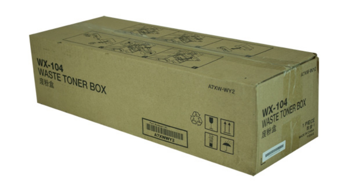 Picture of OEM Konica Minolta WX-104 (A7XWWY2) Waste Toner Container, 110K Yield