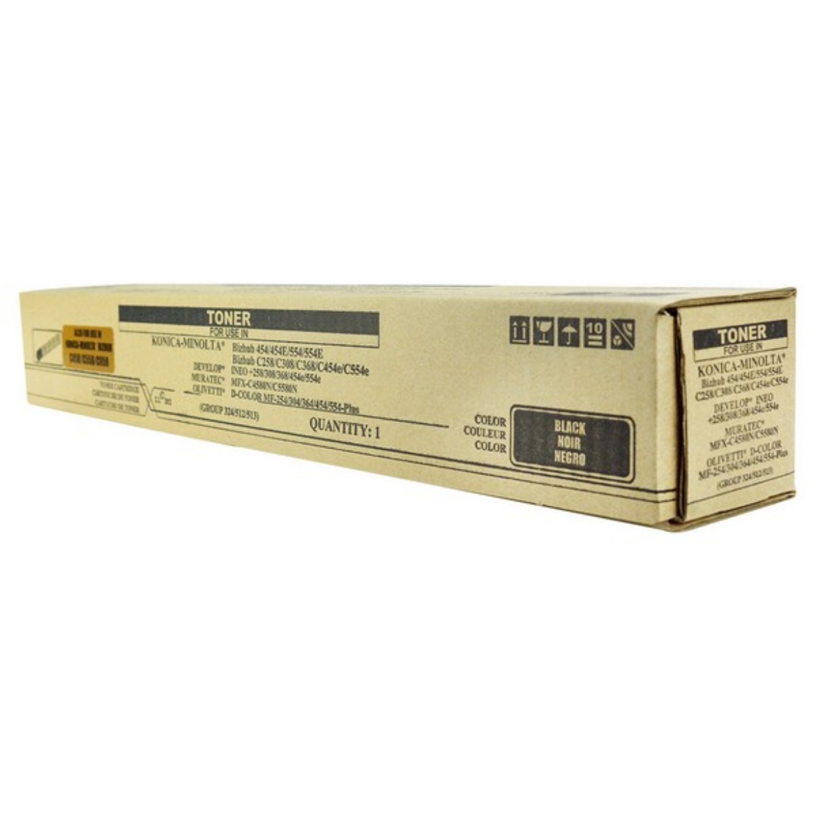 Picture of Compatible Konica Minolta TN324K (A8DA130) Toner Cartridge, Black, 28K Yield, TAA Compliant, Made in USA