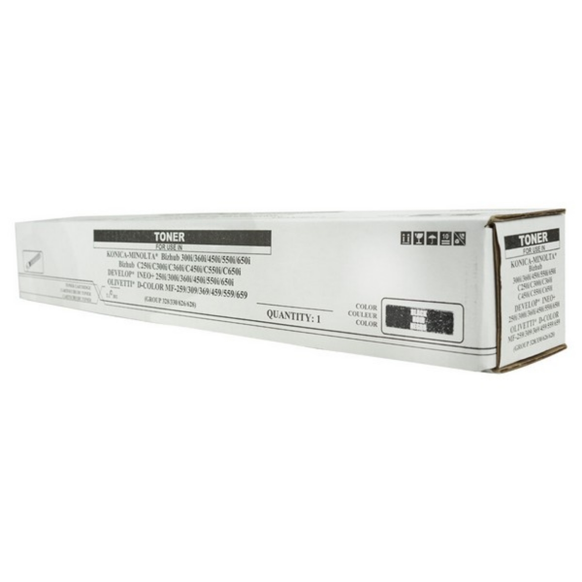 Picture of Compatible Konica Minolta TN626K TN628K (ACV1130 AC79030) Toner Cartridge, Black, 28K Yield, TAA Compliant, Made in USA