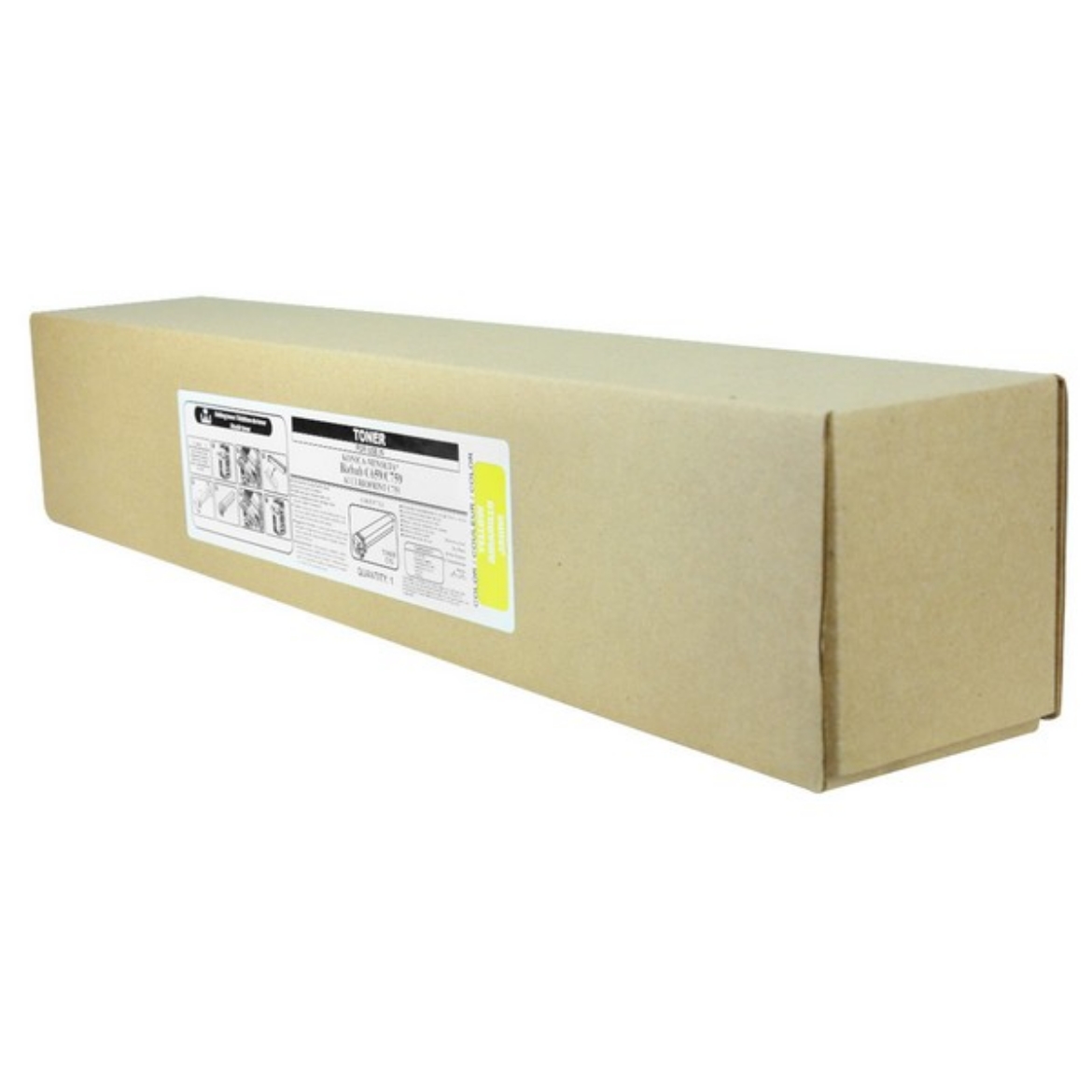 Picture of Compatible Konica Minolta TN713Y (A9K8230) Toner Cartridge, Yellow, 33.2K Yield, TAA Compliant, Made in USA
