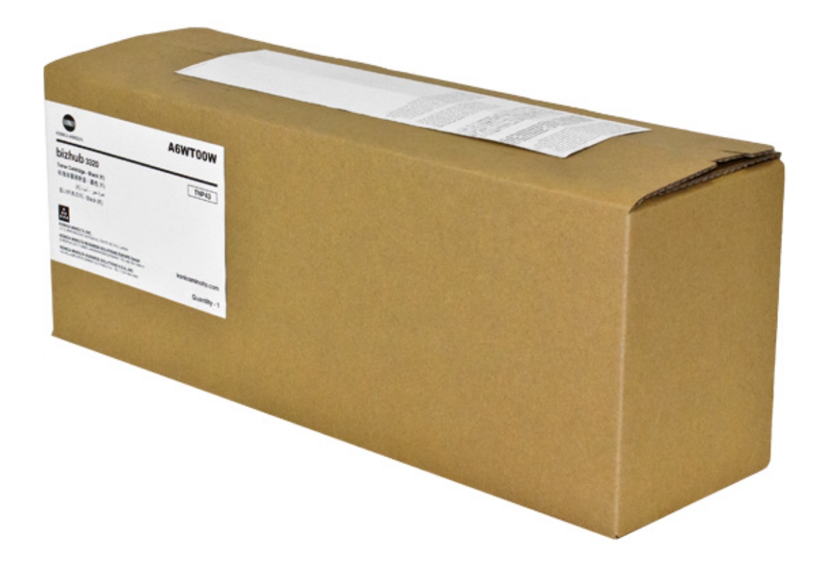 Picture of OEM Konica Minolta TNP43 (A6WT00W) Toner Cartridge, Black, 10K Yield