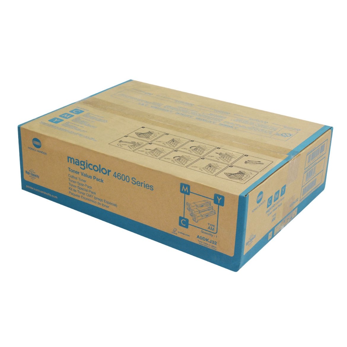 Picture of Konica Minolta A0DKJ32 Toner Cartridge (8000 Yield)