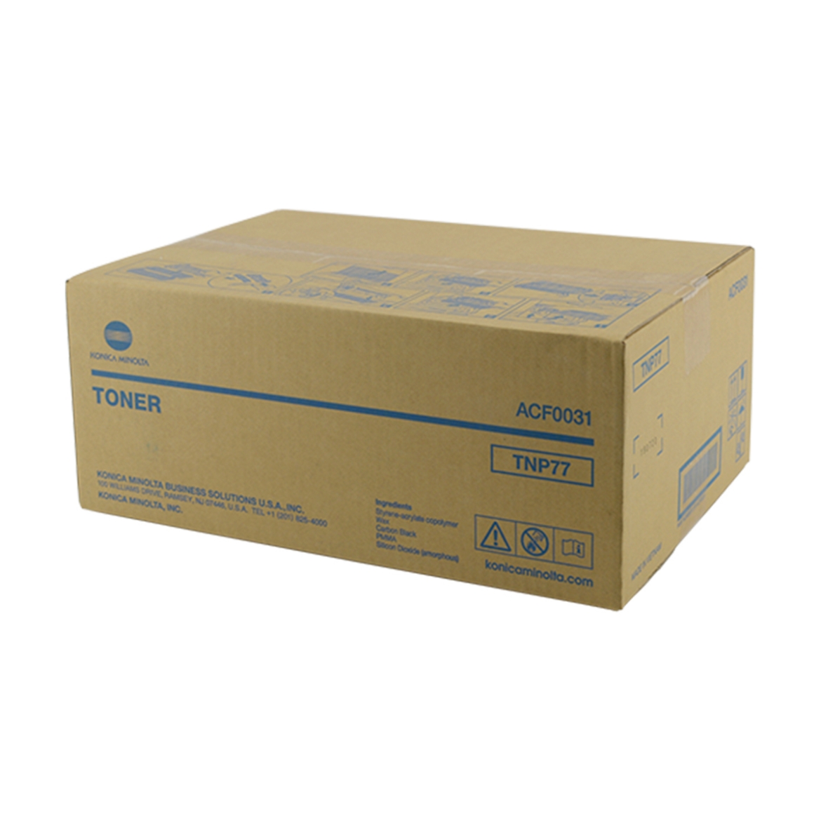 Picture of OEM Konica Minolta TNP77 (ACF0031) Toner Cartridge, Black, 20K Yield