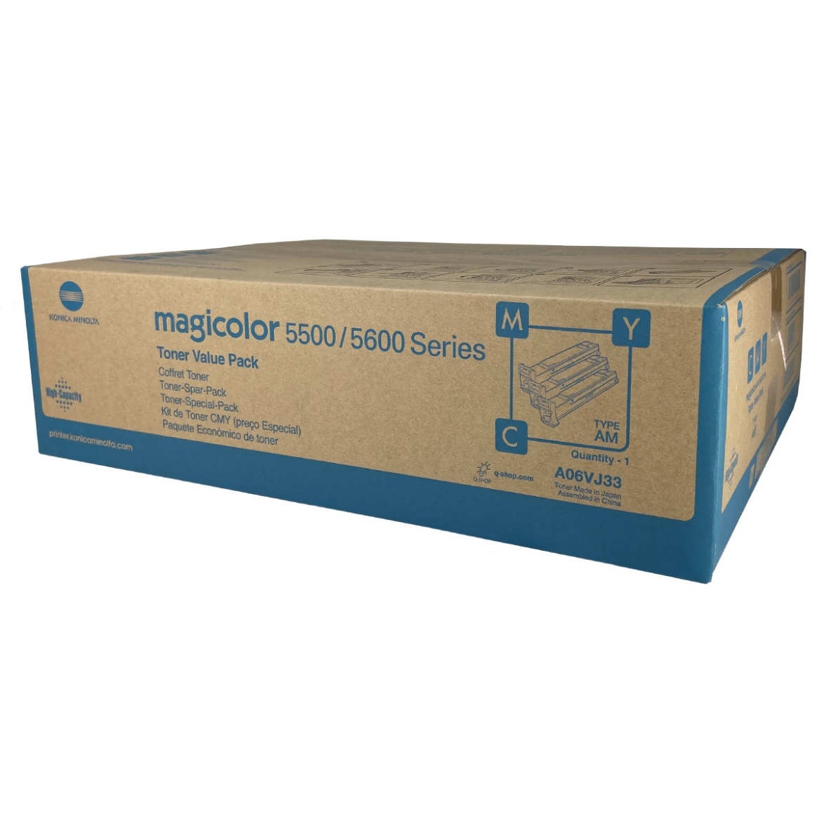 Picture of Konica Minolta A06VJ33 Toner Cartridge (12000 Yield)