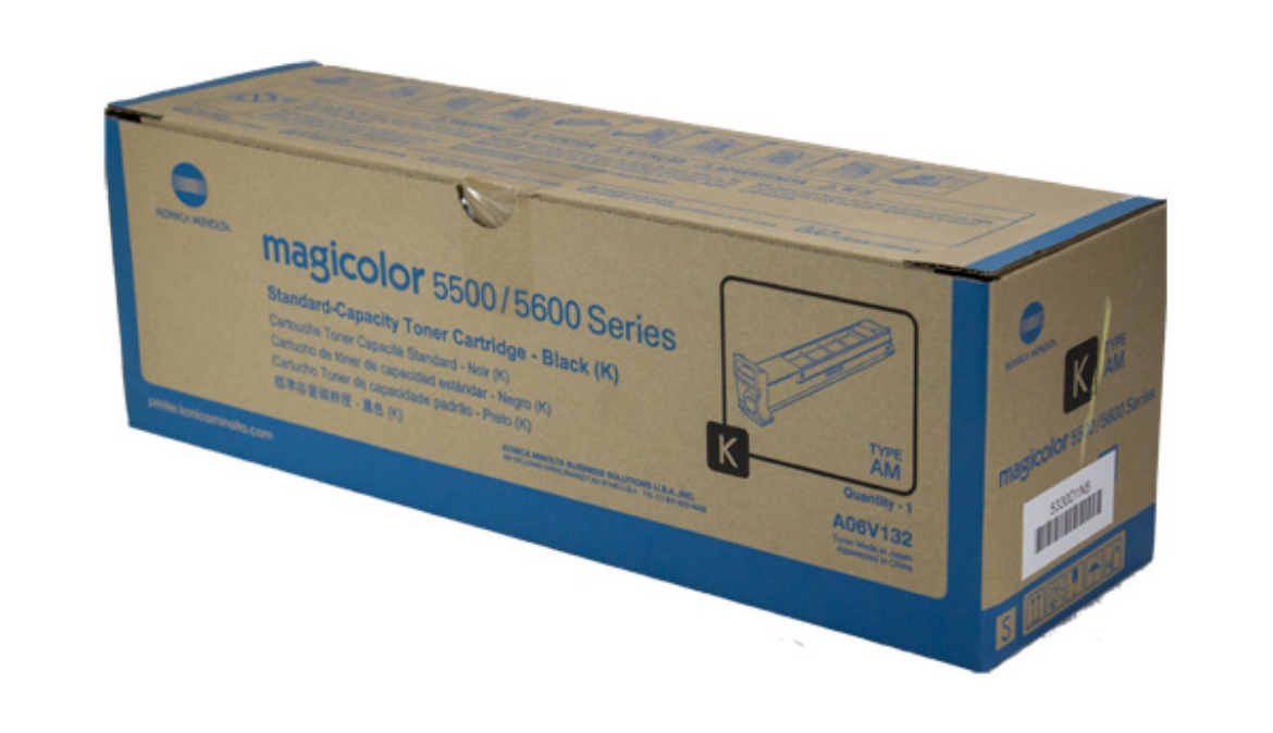 Picture of Konica Minolta A06V132 Black Toner Cartridge (6000 Yield)