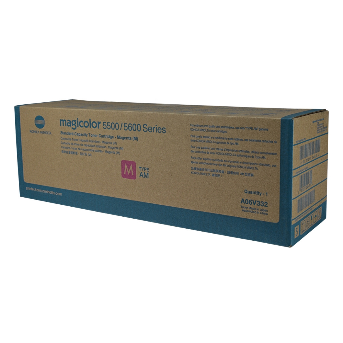 Picture of Konica Minolta A06V332 Magenta Toner Cartridge (6000 Yield)