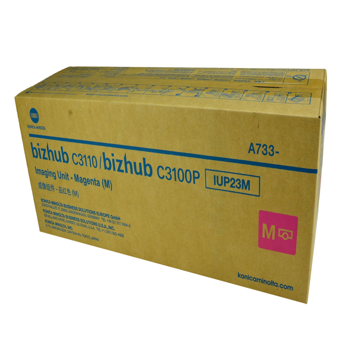 Picture of OEM Konica Minolta IUP23M (A7330EF) Imaging Unit, Magenta, 30K Yield