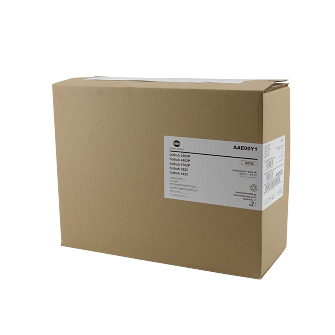Picture of OEM Konica Minolta IUP26 (AAE00Y1) Imaging Unit, Black, 60K Yield