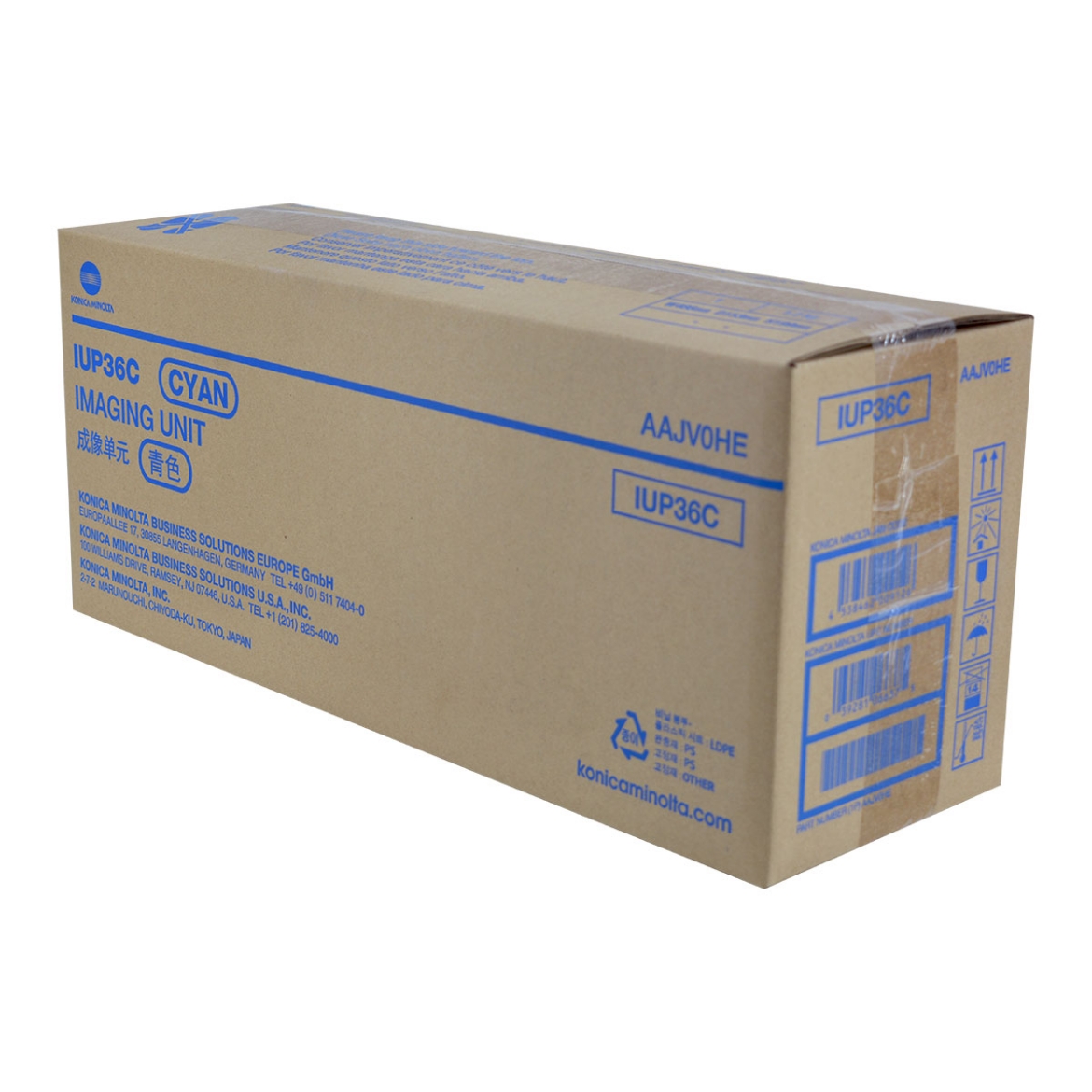 Picture of OEM Konica Minolta IUP36C (AAJV0HE) Imaging Unit, Cyan, 100K Yield