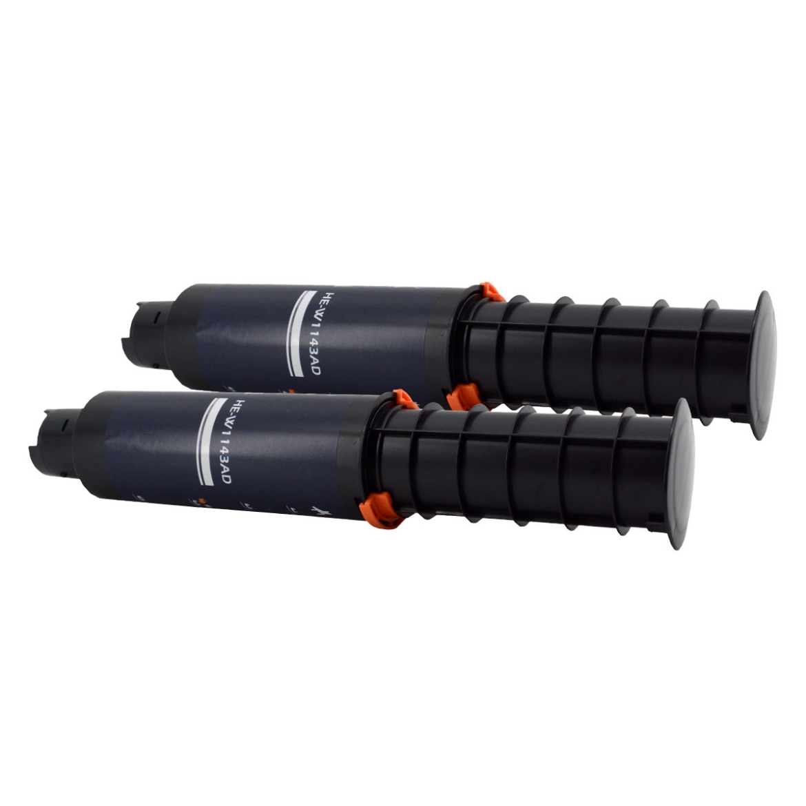 Picture of Compatible HP 143AD (W1143AD) Toner Cartridge, Black, 2.5K Yield, Reload Kit x2