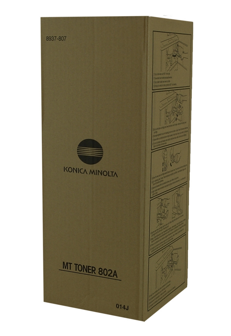 Picture of Konica Minolta 8937-807 Black Toner Cartridge (60000 Yield)