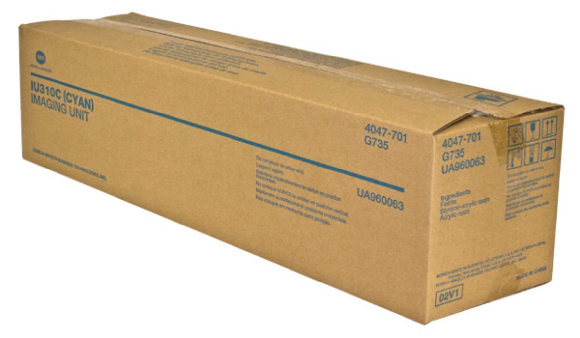 Picture of OEM Konica Minolta IU310C (4047701) Imaging Unit, Cyan, 50K Yield