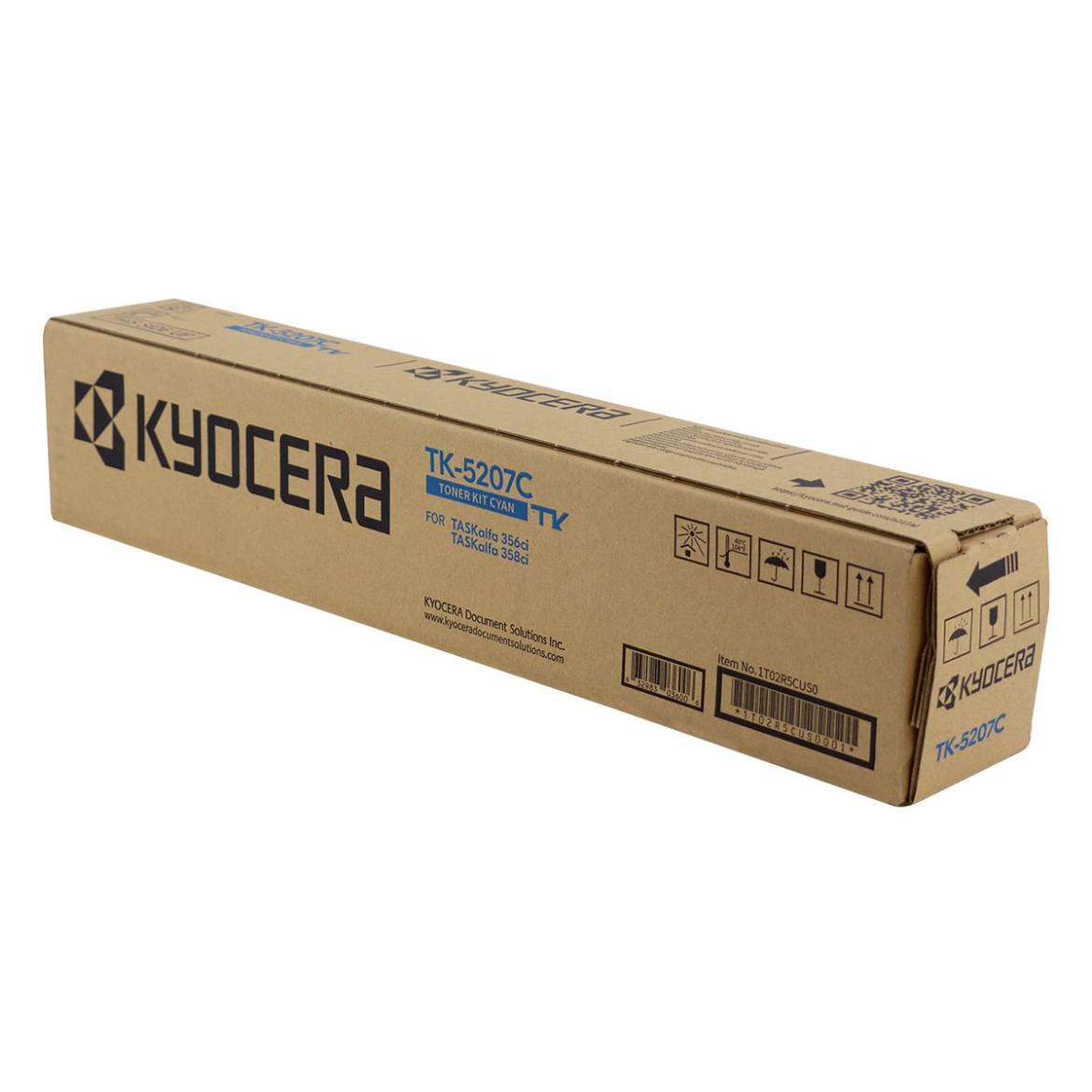 Picture of OEM Kyocera Mita TK-5207C (1T02R5CUS0) Toner Cartridge, Cyan, 12K Yield