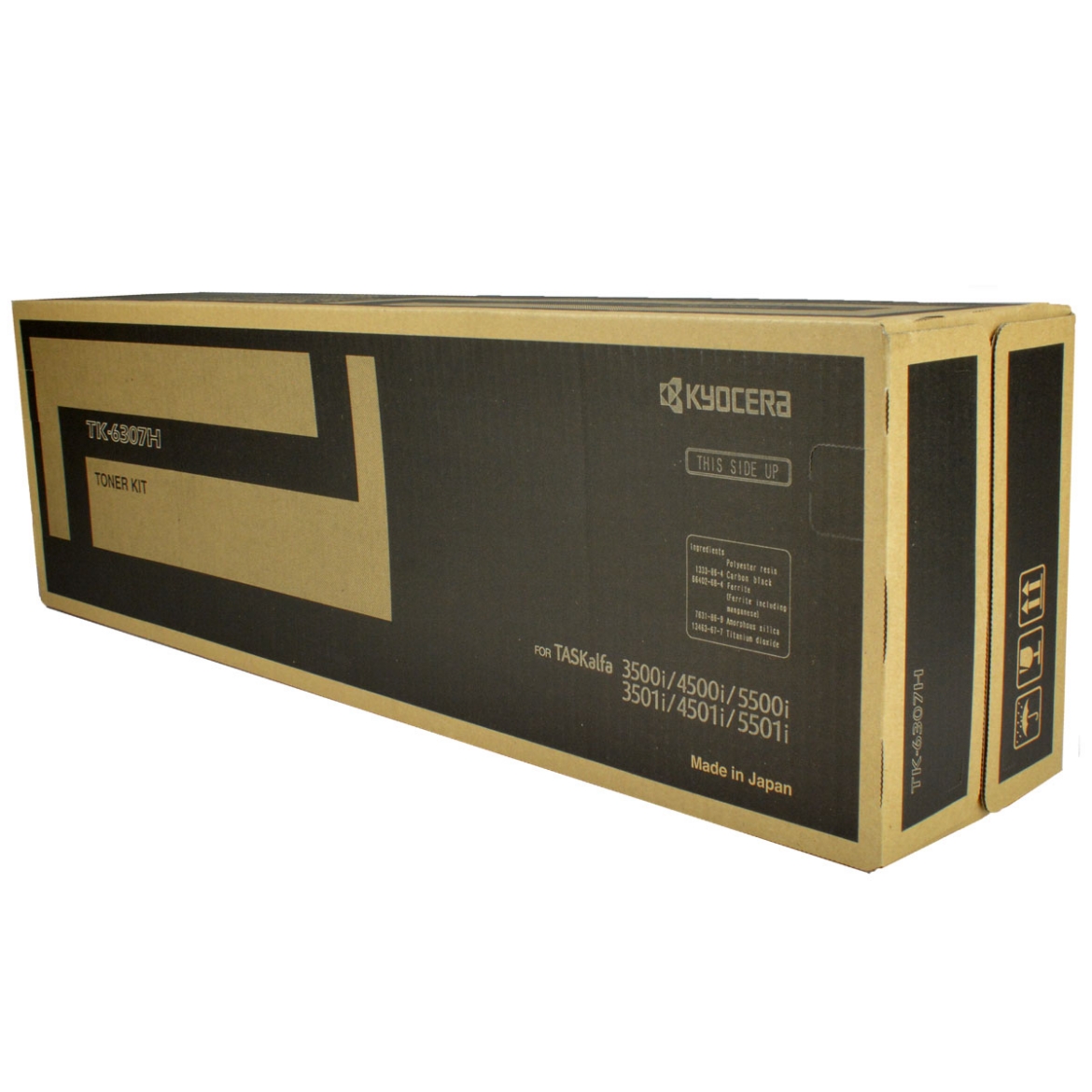 Picture of OEM Kyocera Mita TK-6307H (1T02LH0US2) Toner Cartridge, Black, 46K High Yield