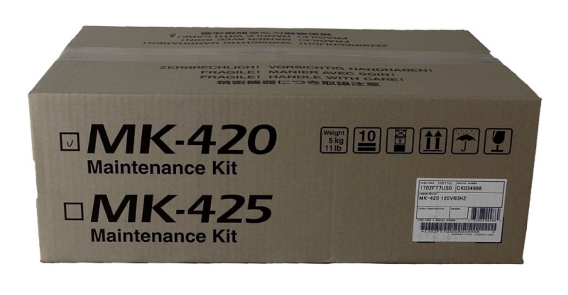 Picture of Copystar 1702FT7US0 (MK-420) Maintenance Kit (300000 Yield)