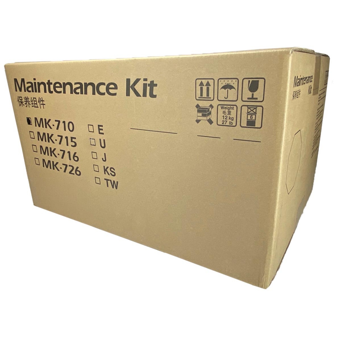 Picture of OEM Kyocera Mita MK-710 (1702G12US0) Maintenance Kit, 500K Yield