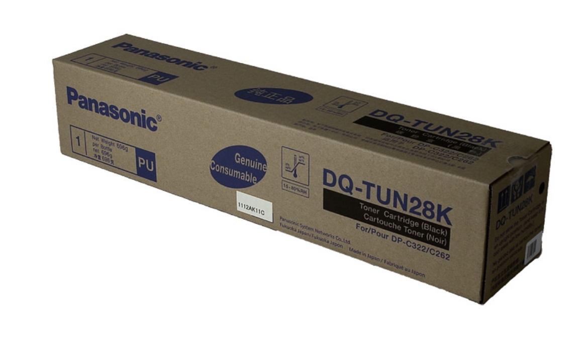 Picture of Panasonic DQ-TUN28K Black Toner Cartridge (28000 Yield)