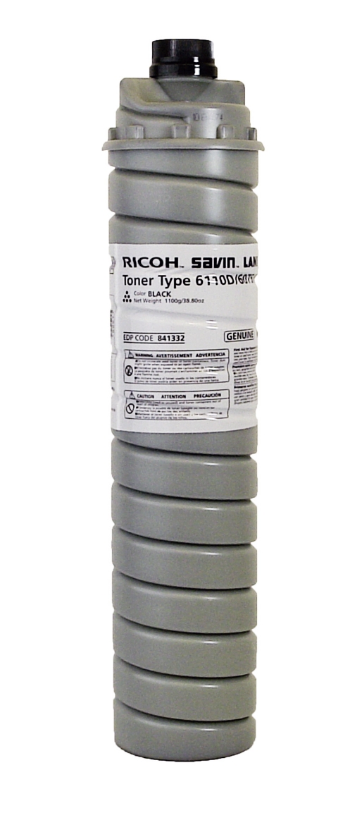 Picture of OEM Ricoh Type 6110D (841332) Toner Cartridge, Black, 43K Yield