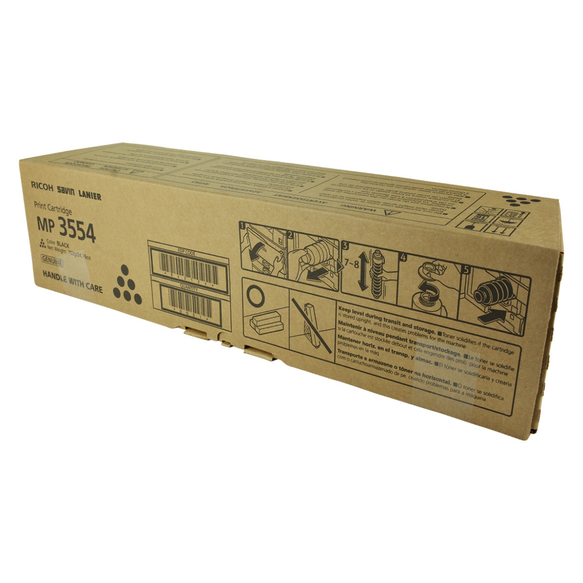 Picture of OEM Ricoh  (842124) Toner Cartridge, Black, 24K Yield