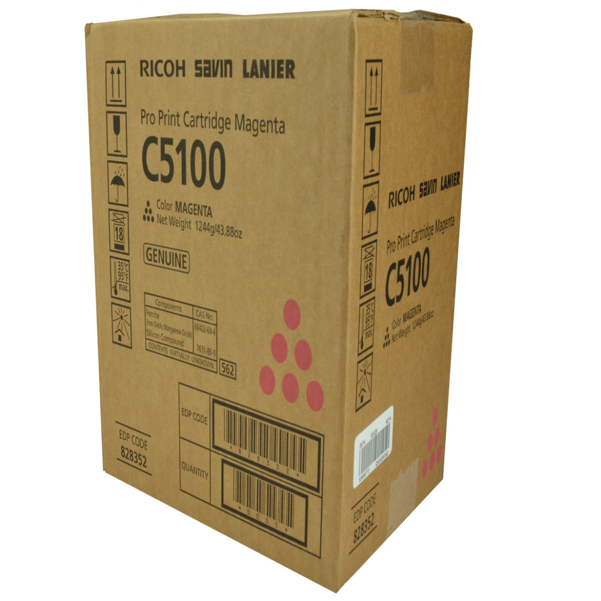 Picture of OEM Ricoh  (828223) Toner Cartridge, Magenta, 30K Yield