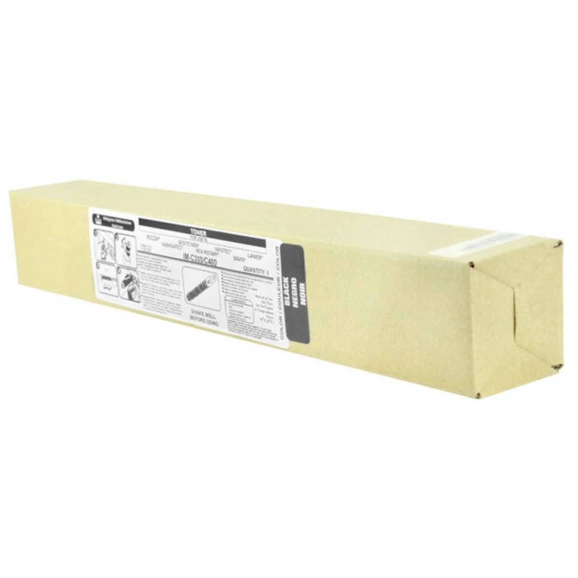 Picture of Compatible Ricoh IM C300F / IM C400F (842378) Toner Cartridge, Black, 17K Yield, TAA Compliant, Made in USA