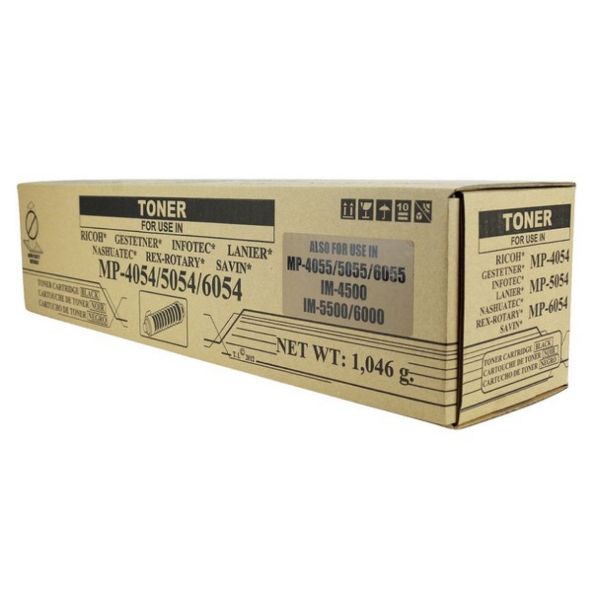 Picture of Compatible Ricoh MP 6054 (841999) Toner Cartridge, Black, 37K Yield, TAA Compliant, Made in USA