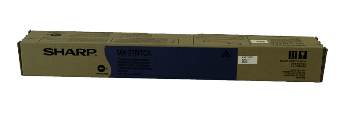 Picture of Sharp MX-27NTCA Cyan Toner Cartridge (15000 Yield)