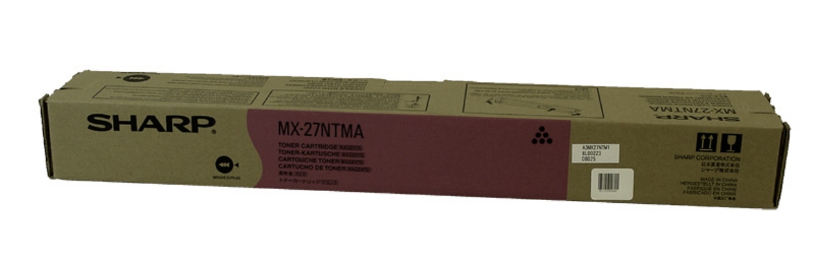 Picture of Sharp MX-27NTMA Magenta Toner Cartridge (15000 Yield)