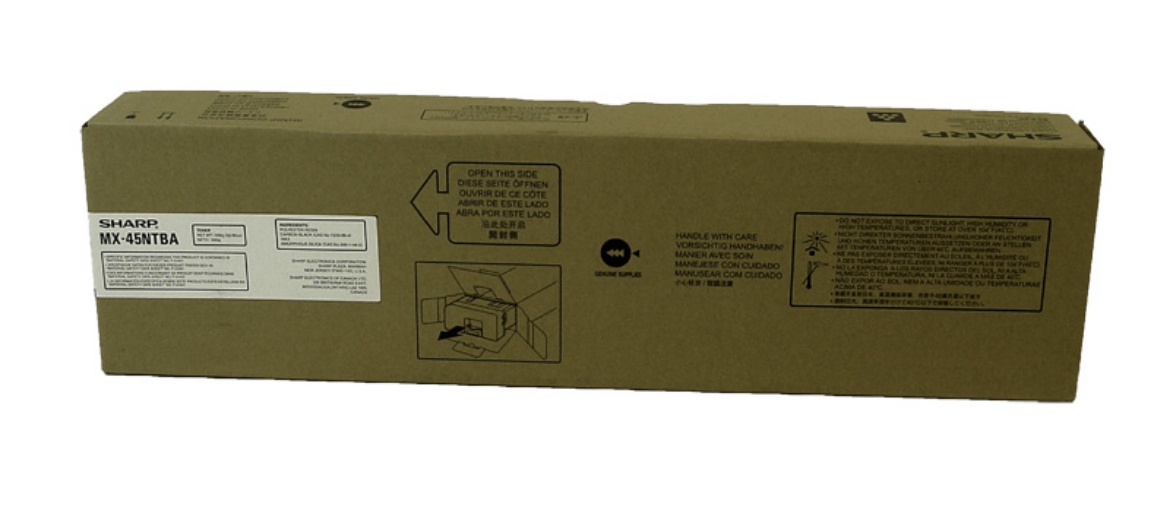 Picture of Sharp MX-45NTBA Black Toner Cartridge (36000 Yield)