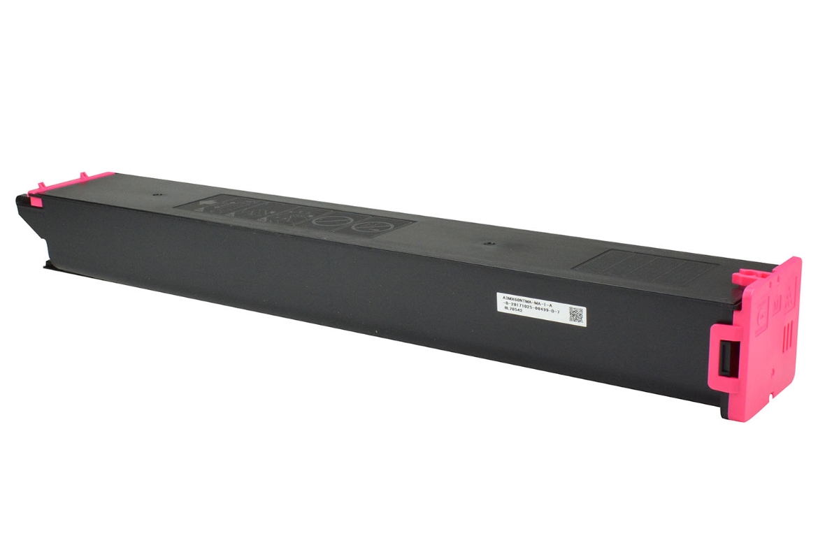 Picture of OEM Sharp MX-60NTMA Toner Cartridge, Magenta, 24K Yield