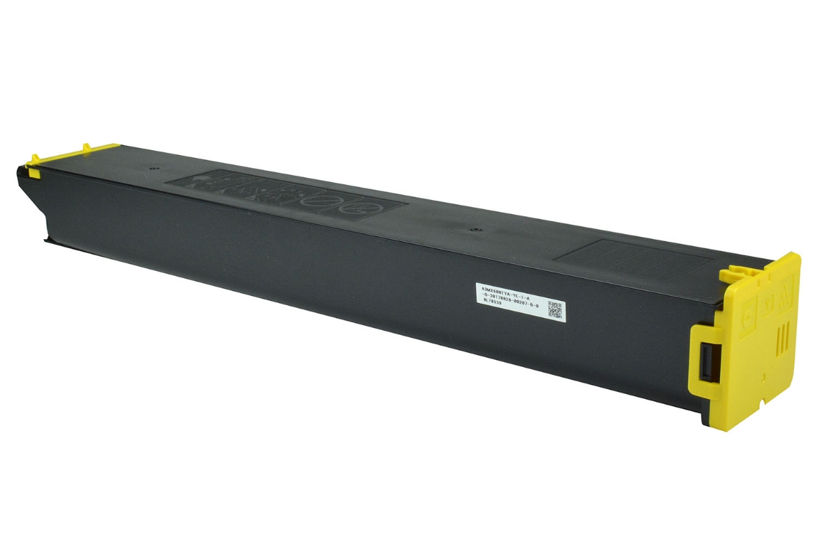 Picture of OEM Sharp MX-60NTYA Toner Cartridge, Yellow, 24K Yield