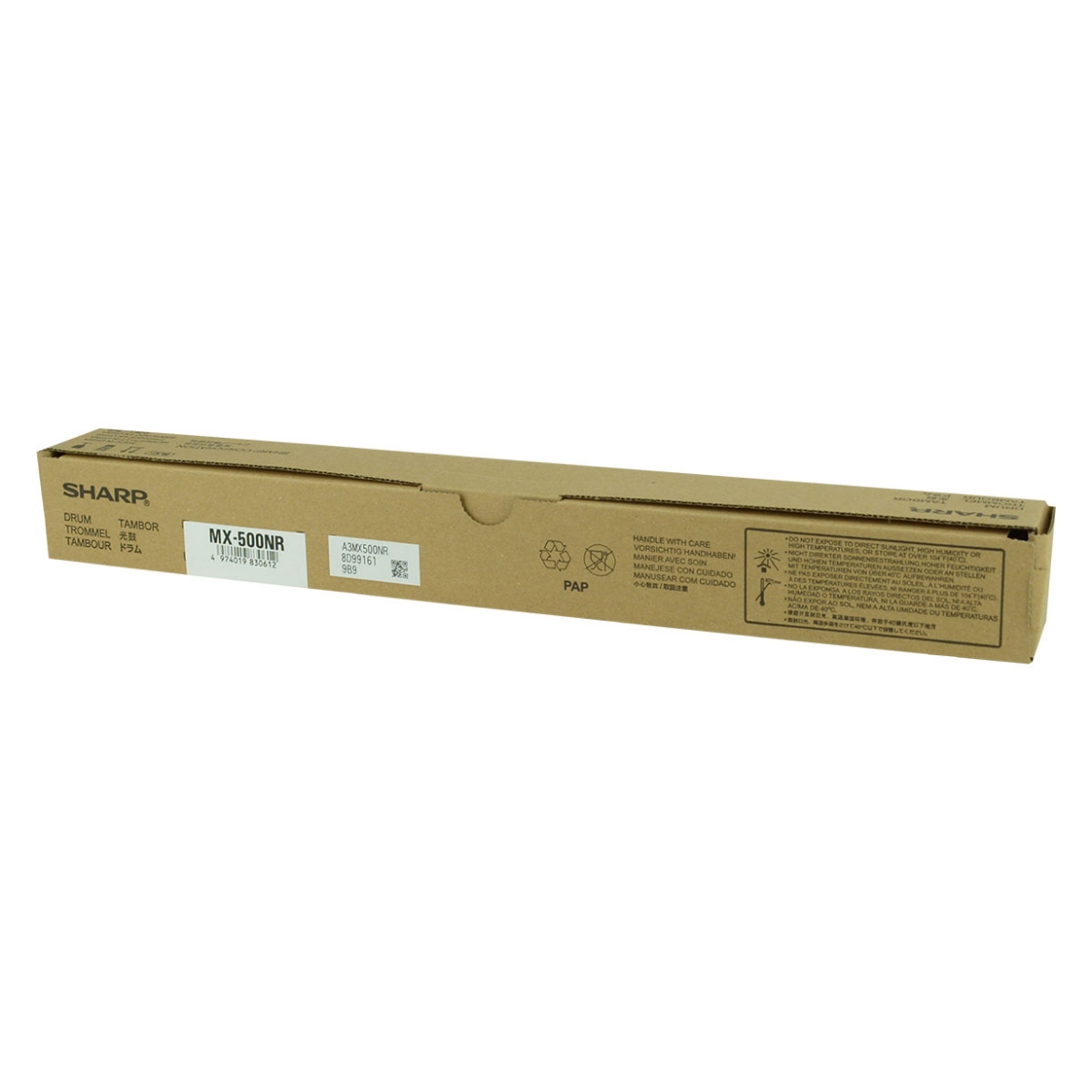 Picture of OEM Sharp MX-500NR Drum Unit, Black, 200K Yield