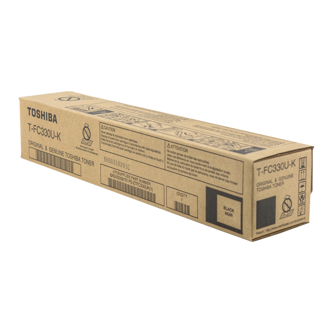 Picture of OEM Toshiba T-FC330U-K (TFC330UK) Toner Cartridge, Black, 18.4K Yield