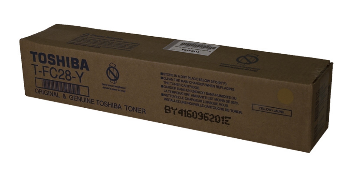 Picture of Toshiba TFC28Y Yellow Toner Cartridge (24000 Yield)