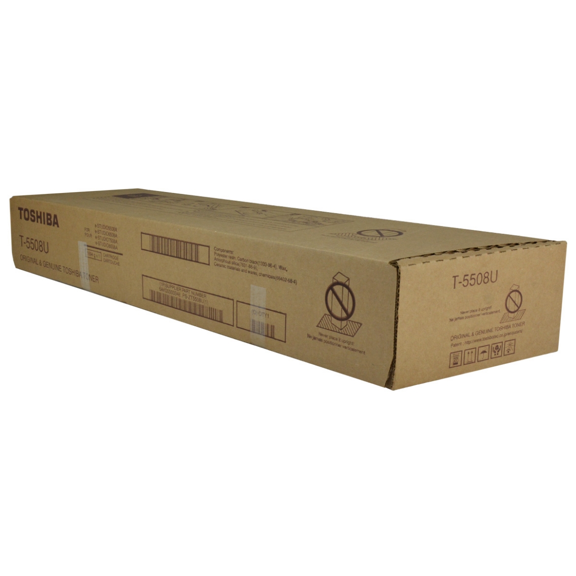 Picture of OEM Toshiba T-5508U (T5508U) Toner Cartridge, Black, 106.6K Yield
