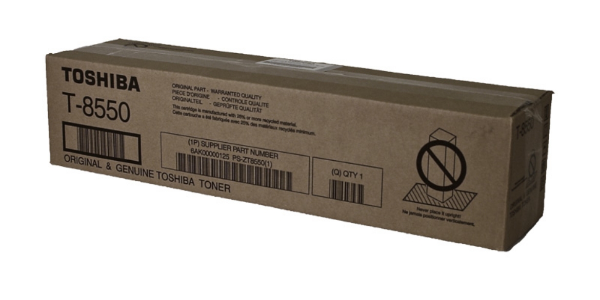 Picture of Toshiba T-8550 Black Toner (62400 Yield)