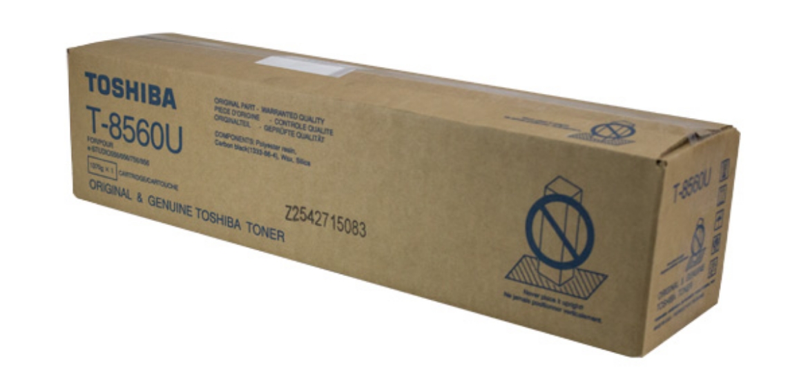 Picture of Toshiba T-8560 Black Toner Cartridge (73900 Yield)