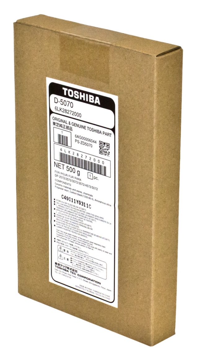 Picture of Toshiba 6LK28272000 (D-5070) Black Developer (80000 Yield)