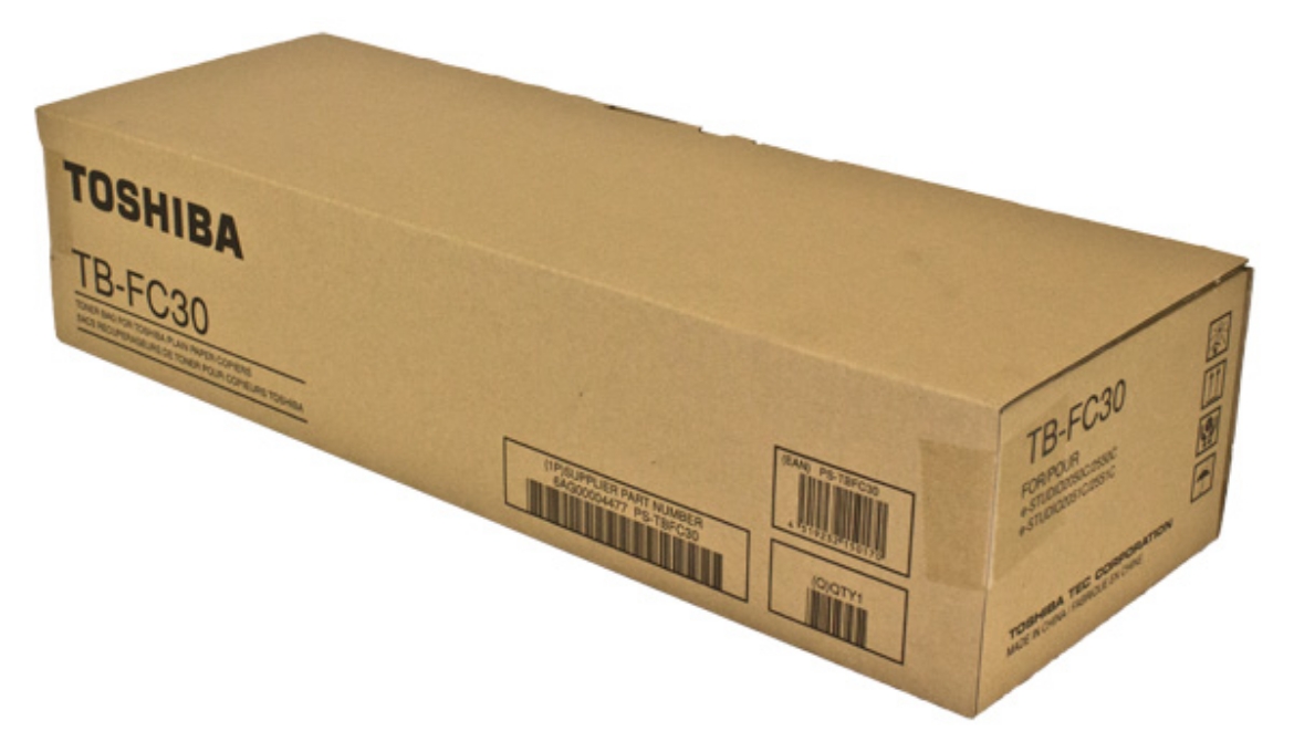 Picture of OEM Toshiba TB-FC30 (TBFC30) Waste Toner Container, 56K Yield