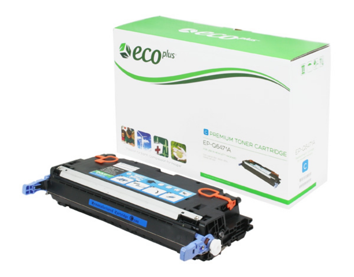 Picture of Remanufactured 2577B001AA (Canon 117C, CRG-117C) Cyan Toner (4000 Yield)