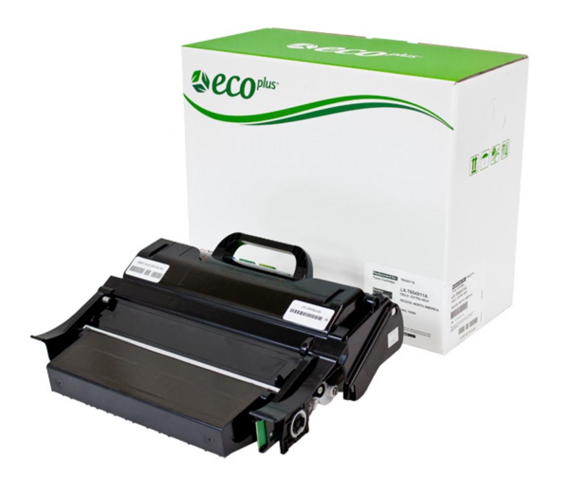 Picture of Remanufactured T654X11A Extra High Yield Black Toner Cartridge (36000 Yield)