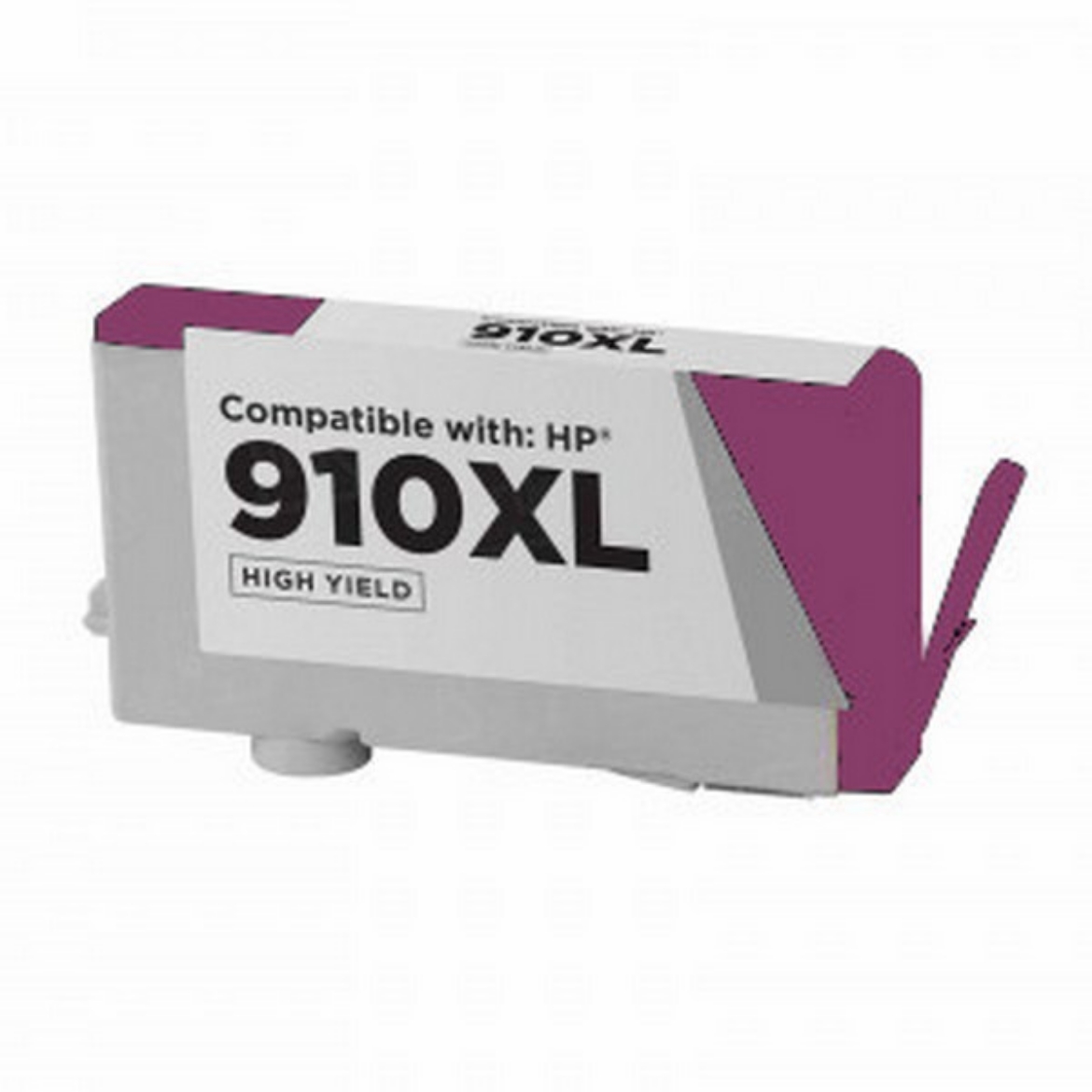 Picture of Remanufactured HP 910XL (3YL63AN) InkJet Cartridge, Magenta, 825 High Yield, New Chip, Firmware Update Enhanced
