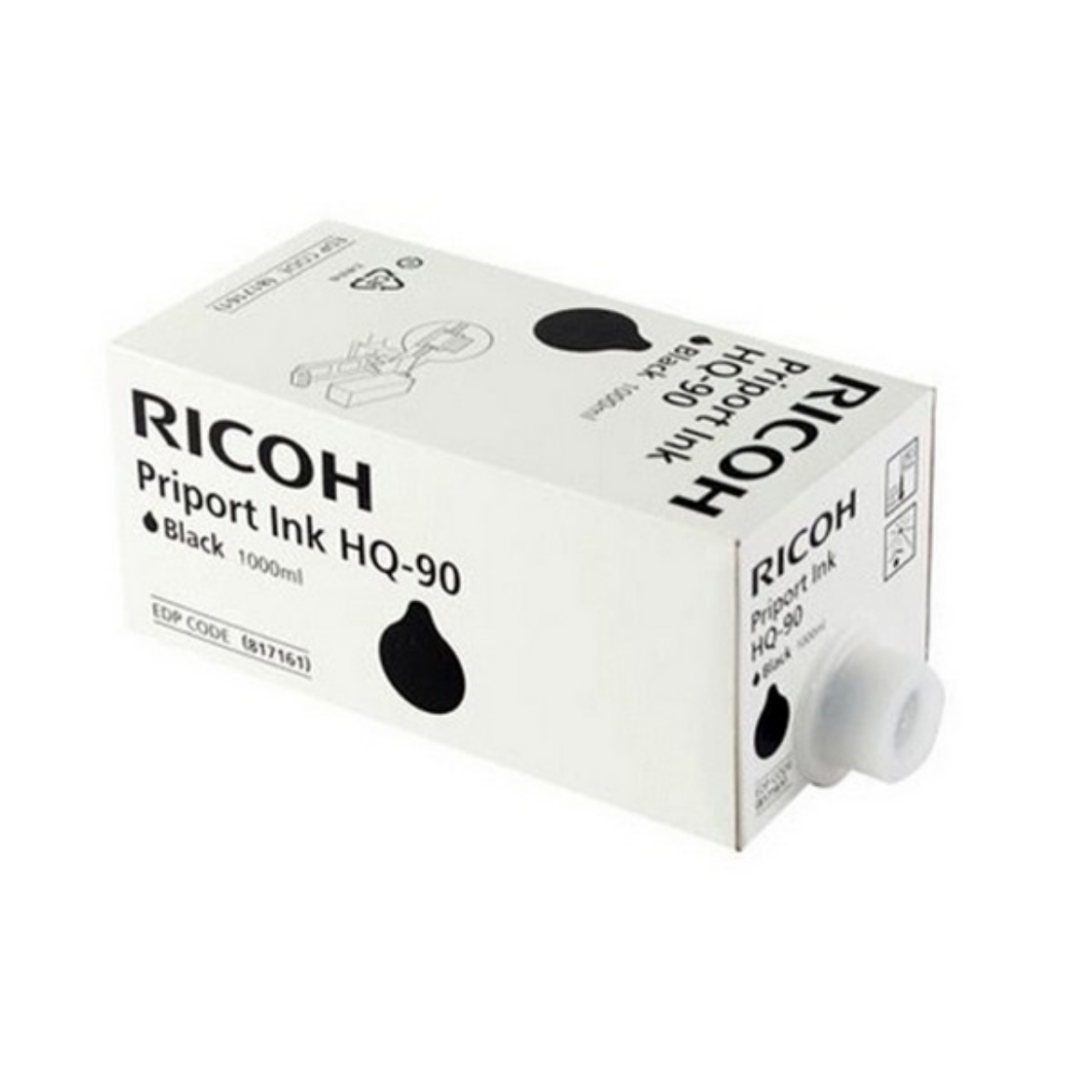 Picture of OEM Ricoh  (408284) Toner Cartridge, Black, 7K Yield